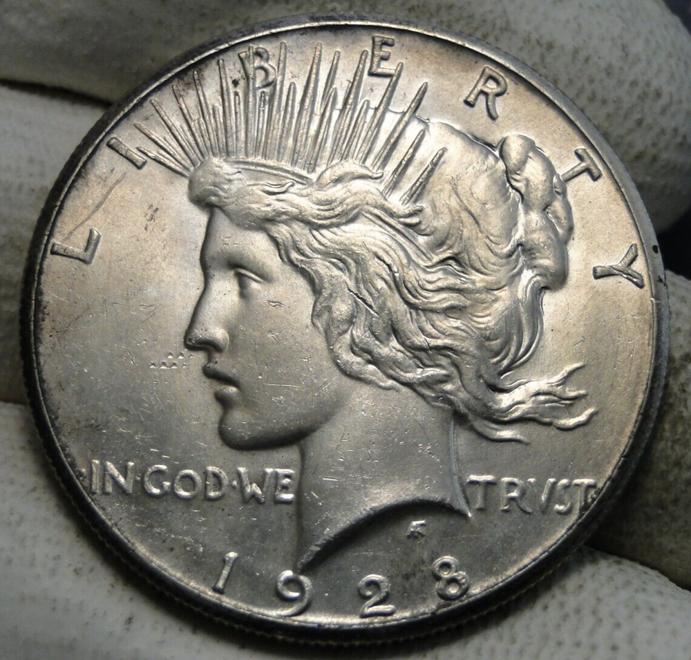 1928 Peace Dollar