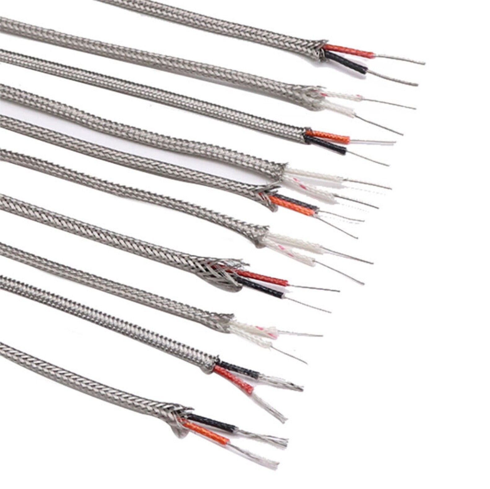 Flexible Cable Wire Cable Steel Braided 2 Core Wire Stainless steel Wire Fiber