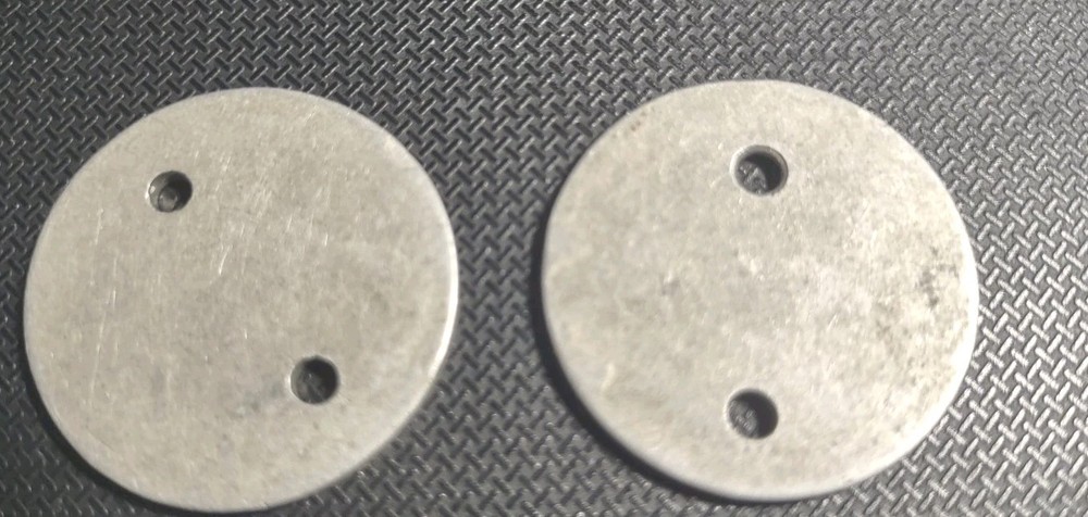 WWl American Doughboy Dog Tags