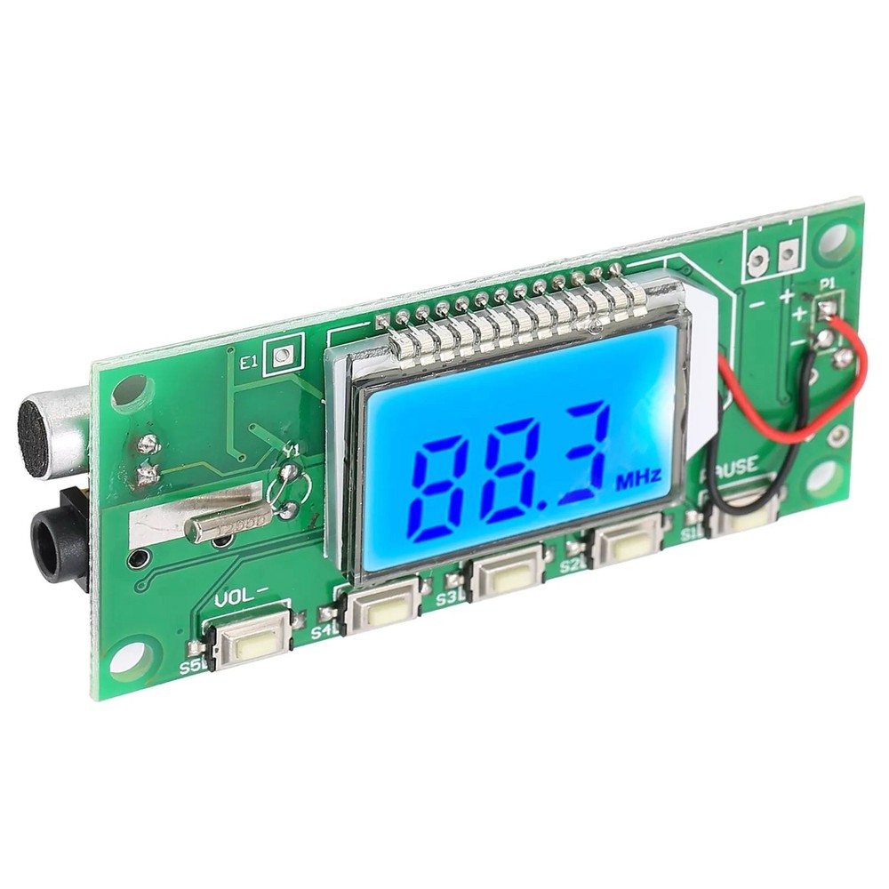 1PC FM Transmitter Module W/LCD Display Replace For Miniature digital FM radio