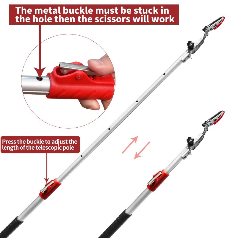 GARTOL Telescopic Pole Pruner 1" Cut & Hold
