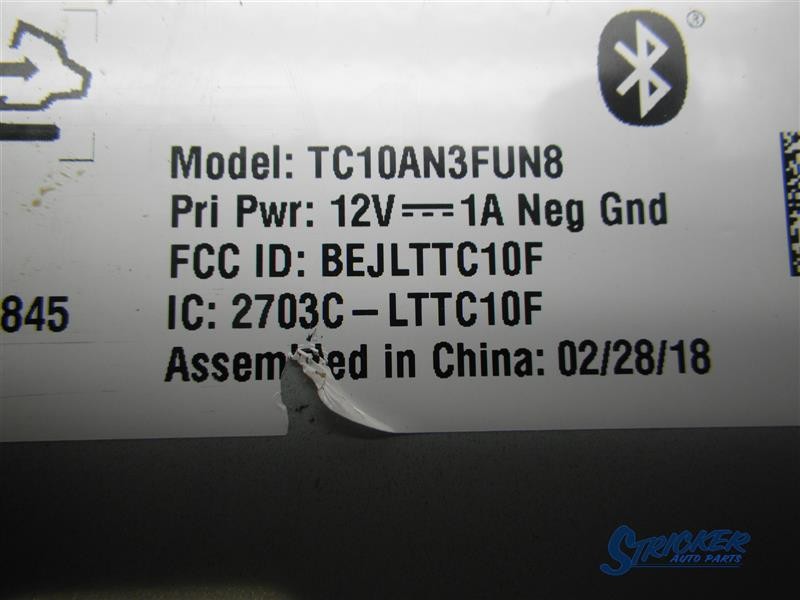 Chevrolet Silverado 1500 2018 Telematics Interface Module 84293872 8075