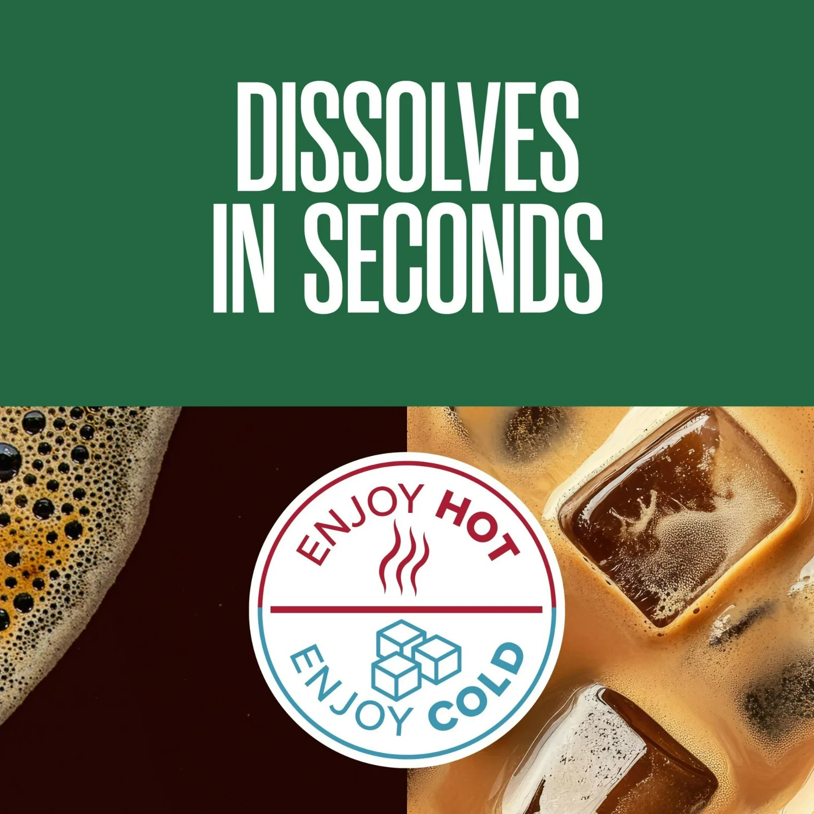 Folgers Classic Decaf Instant Coffee, 8 oz Jar