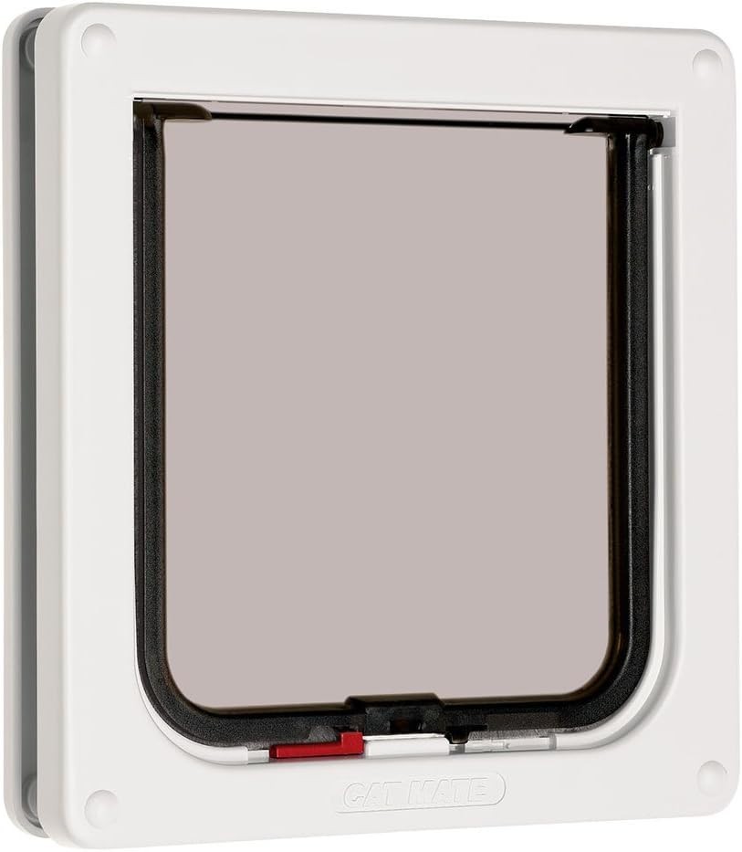2-Way-Locking Cat Flap 304 - Secure Lockable Door for Small to Medium Sized C...