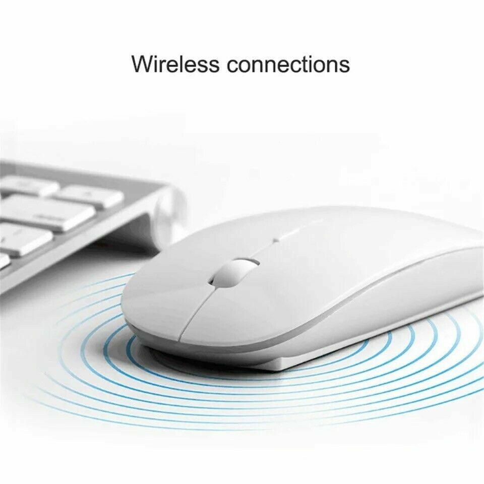 USB Recevier 2.4 GHz Wireless Cordless Mouse Mice Optical Scroll For PC Laptop