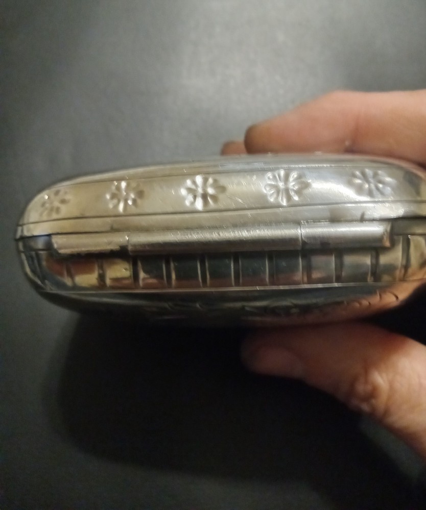 Antique Derby Silver Co Silverplated Soap Case