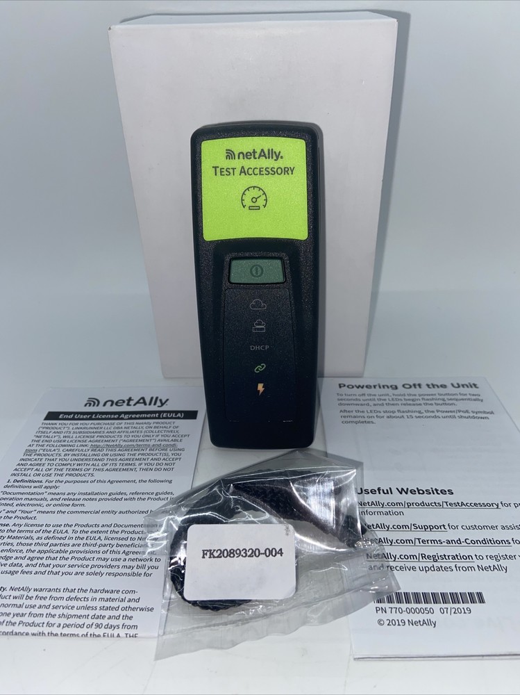 NetAlly Test Accessory Network Performance Wi-Fi Tester***FAST FREE SHIPPING***