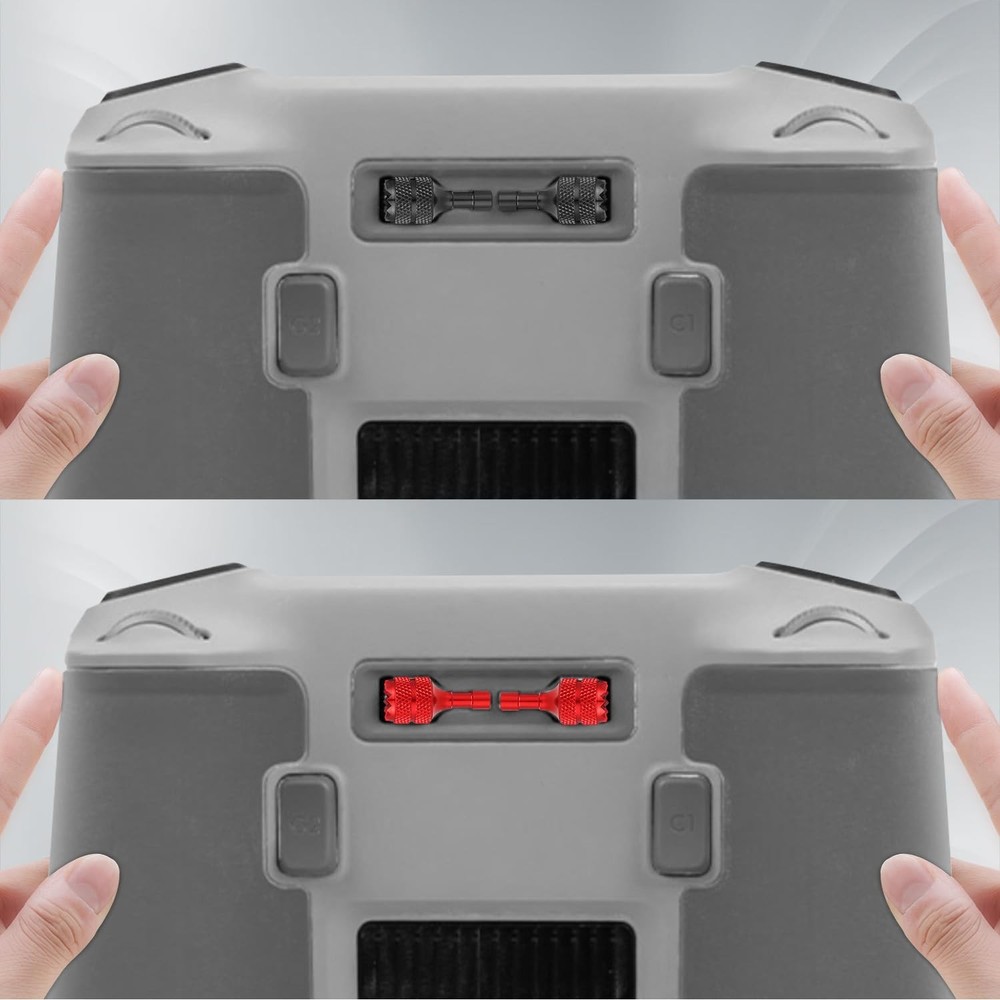 4Pcs Drone Control Sticks, Mini Joystick Replacement Drone Controller Thumb Stic