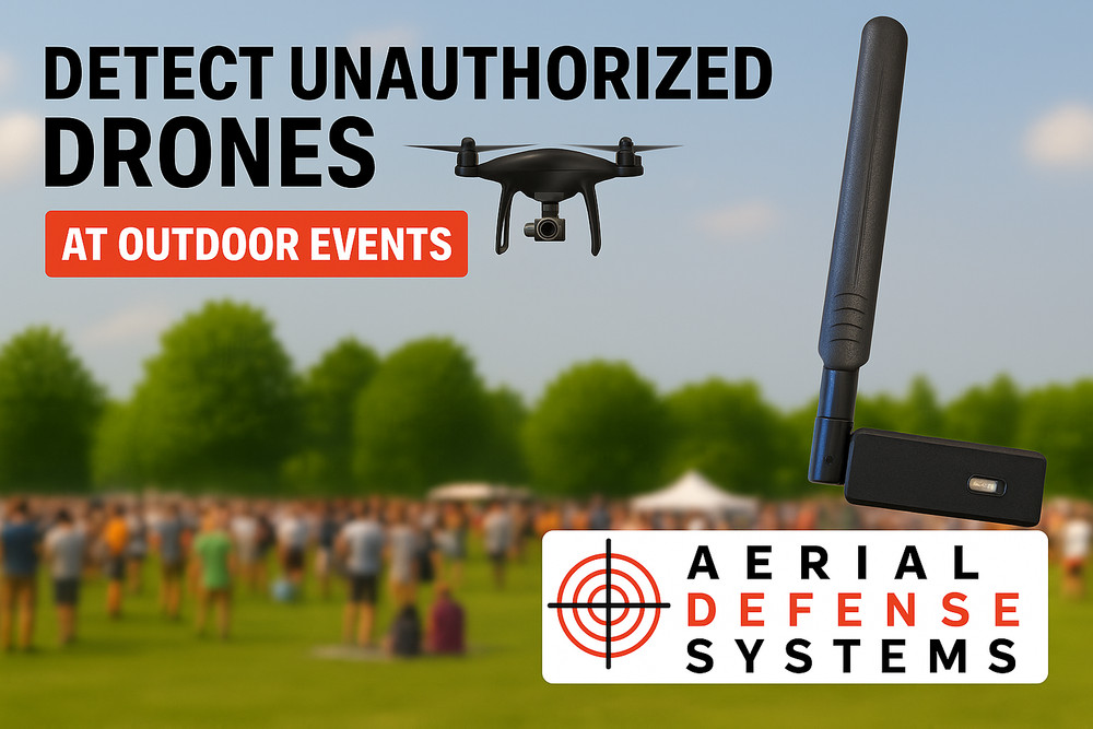 Portable Drone Detection Device – Remote ID UAV & Pilot Tracking System iOS Andr