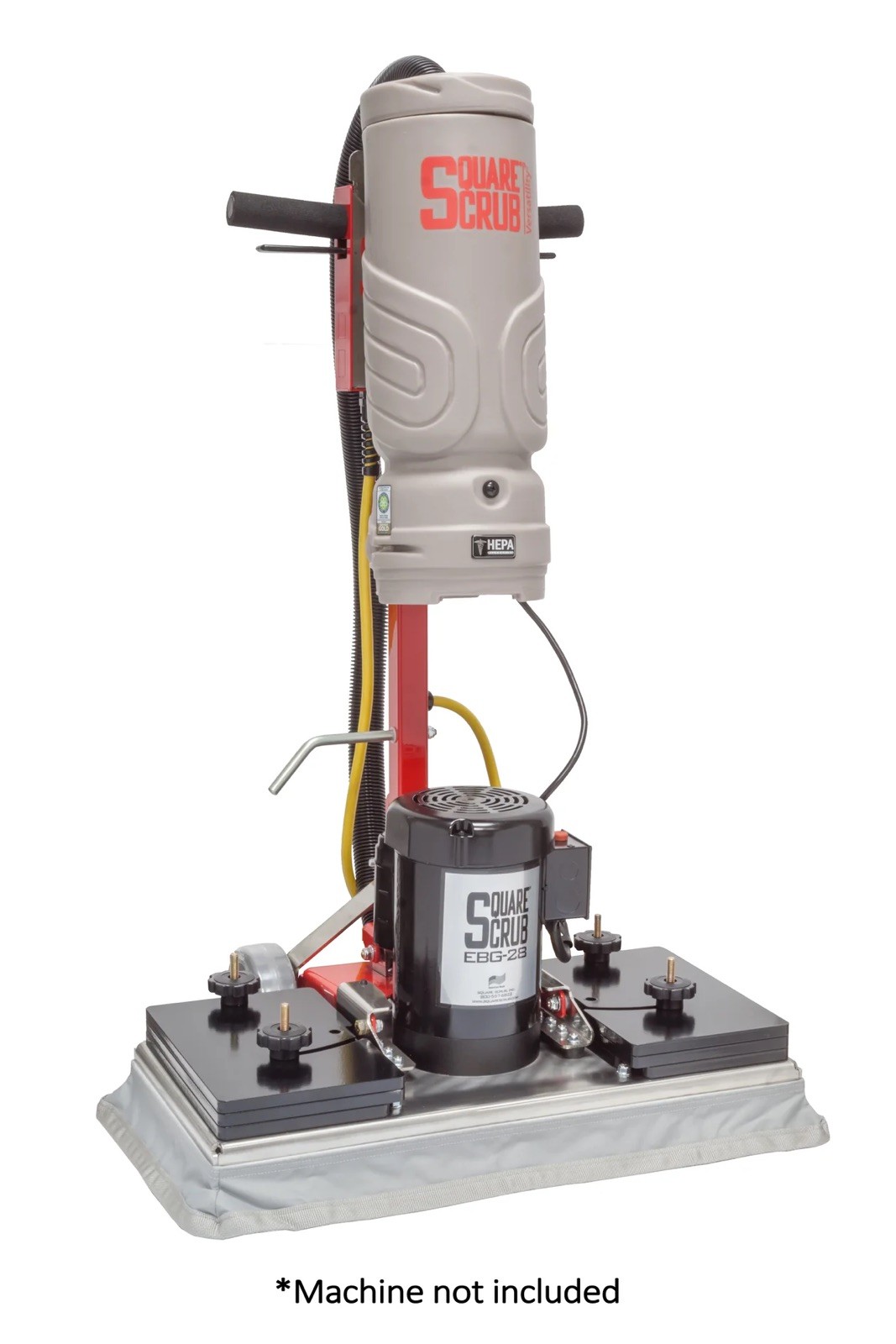 Square Scrub SS EBG-HDVK HEPA Dry Vac Kit Complete New Vacuum Attachment