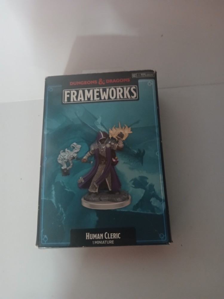 D&D Frameworks: Human Cleric Male