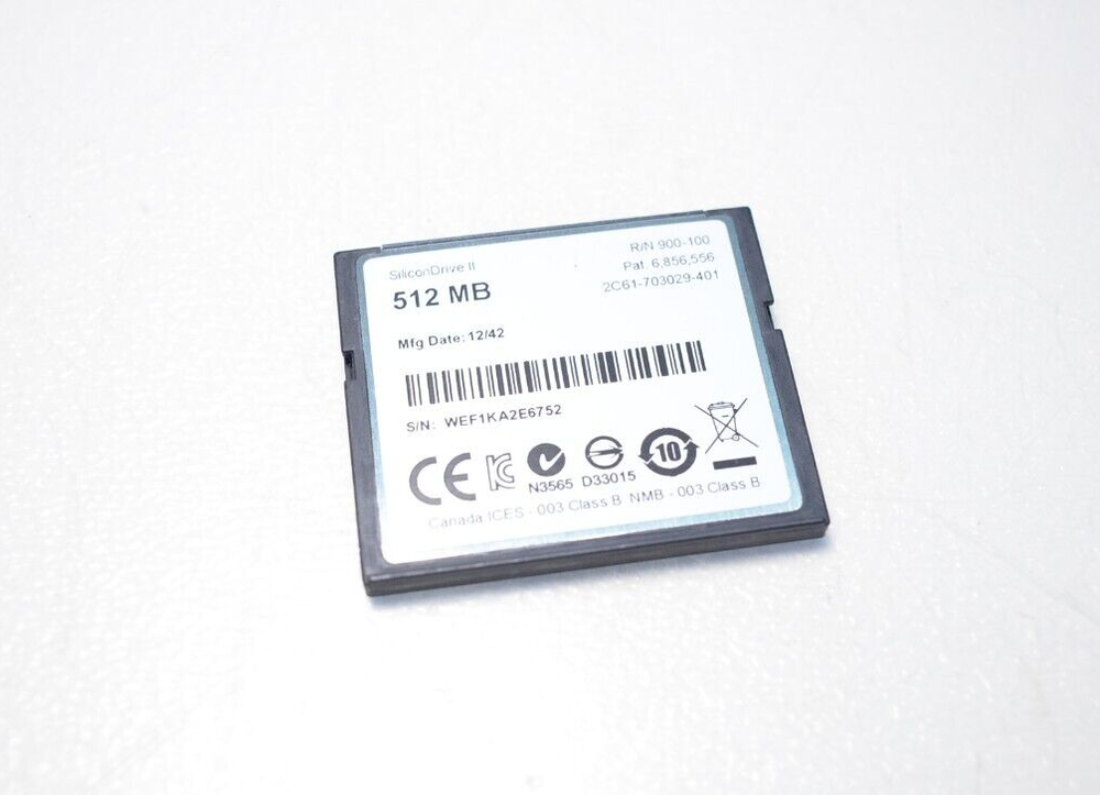 SiliconDrive WD 512MB PATA Compact Flash CF Card