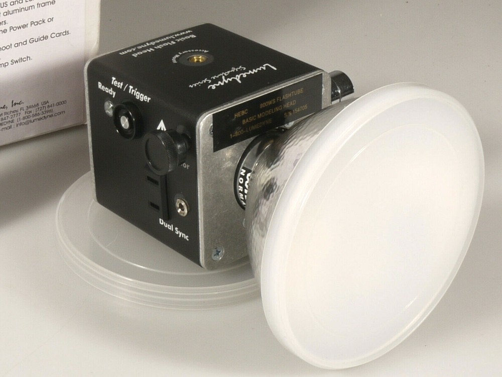 PRL) LUMEDYNE HEBC 800ws BASIC SIGNATURE SERIES HEAD FLASH FLASH