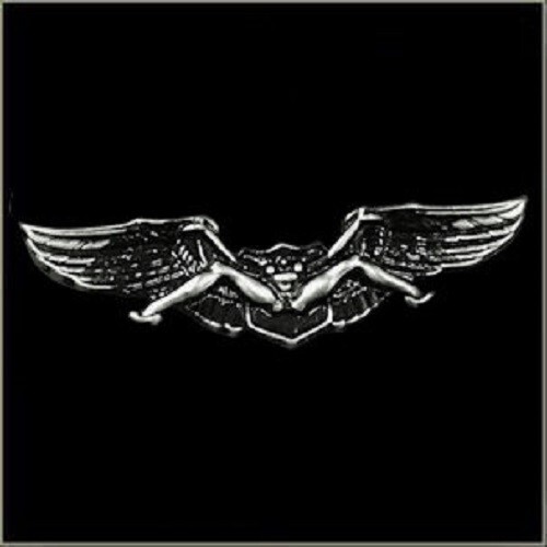 Spread Eagle BIKER PIN W/  LOCKING BACK FOR VEST JACKET LEATHER DENIM