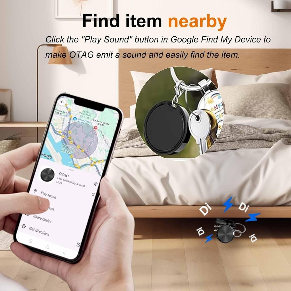 Android air Tags-4 Pack,Air Tag for Android,Google Certified Smart Android Track