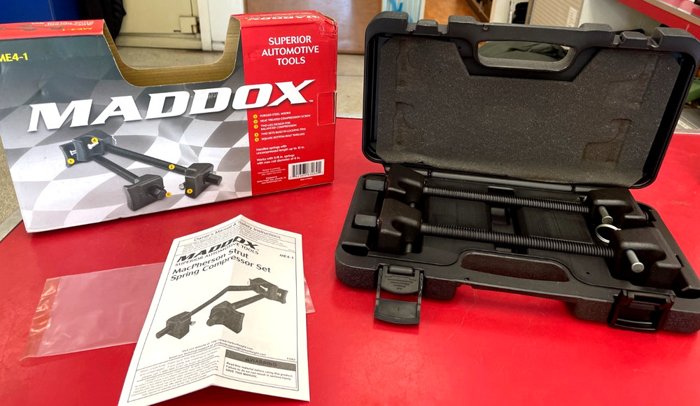 MADDOX MacPherson Strut Spring Compressor Set ME4-1 **NIB**