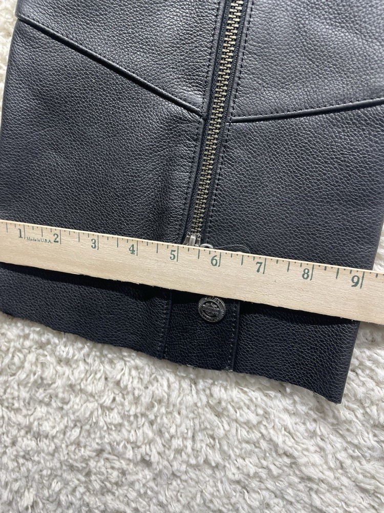 Harley Davidson leather chaps Women’s M Pristine Condition EUC