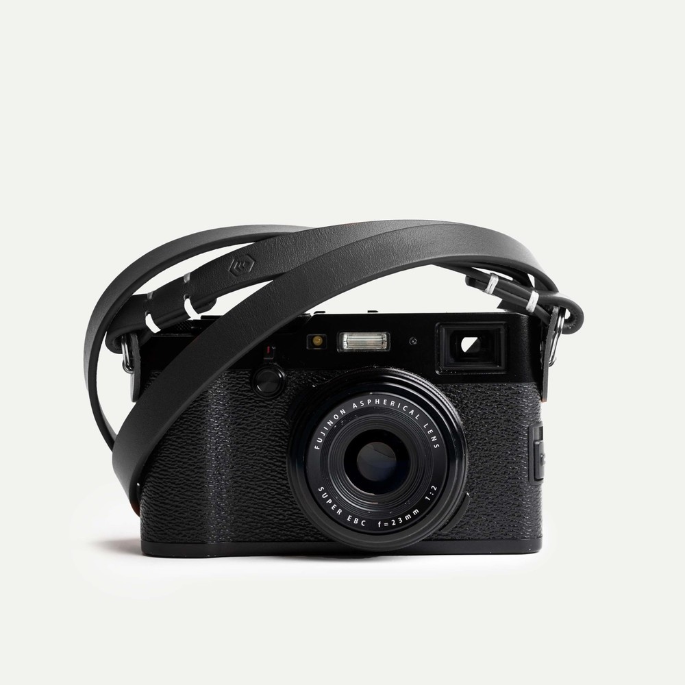 Leather Camera Strap – Split Ring, 28 Inch Neck Shoulder Slim, Vintage Modern...
