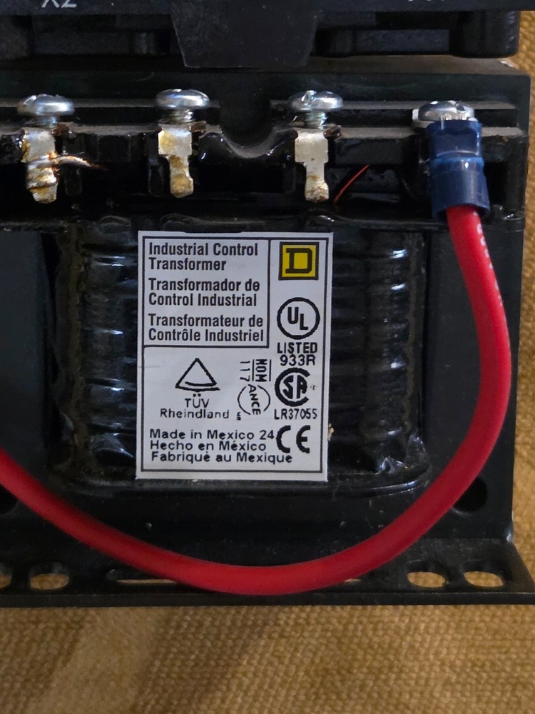 Square D Quick Connect Terminal Transformer LR21455