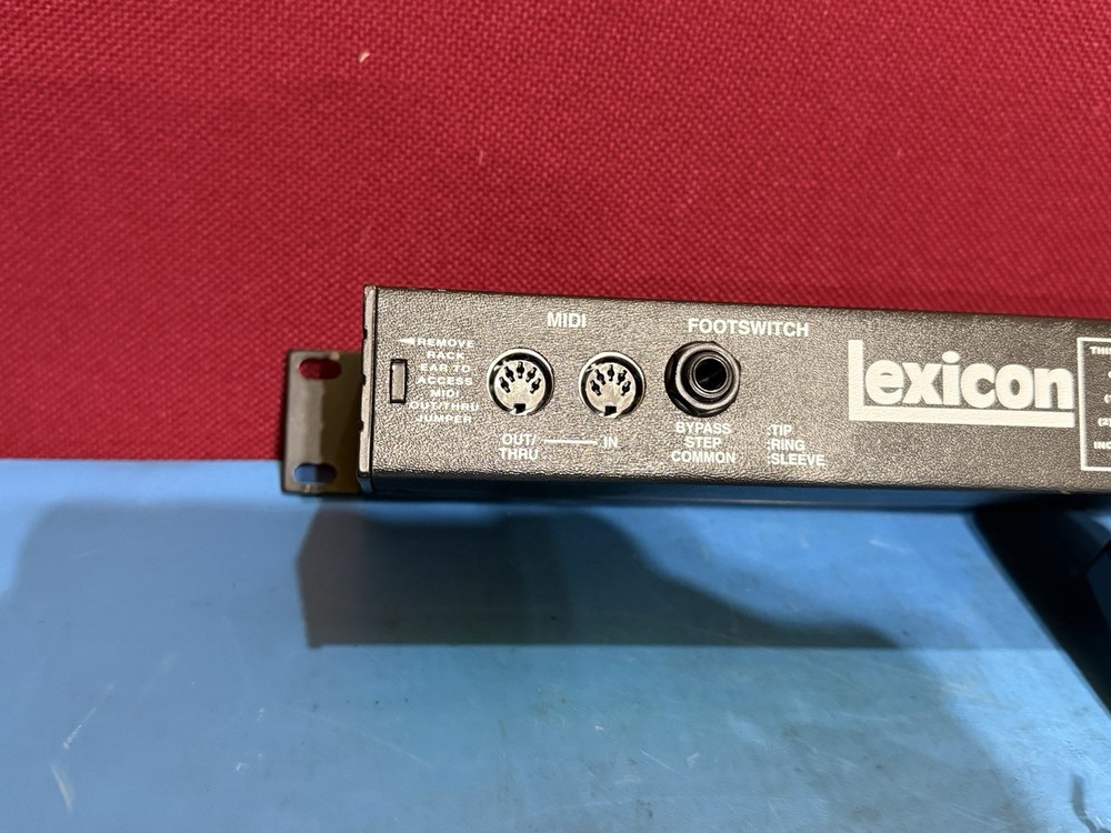 Lexicon Reflex Stereo Digital Reverb + Effects Tested! Studio Grade Epic! EC
