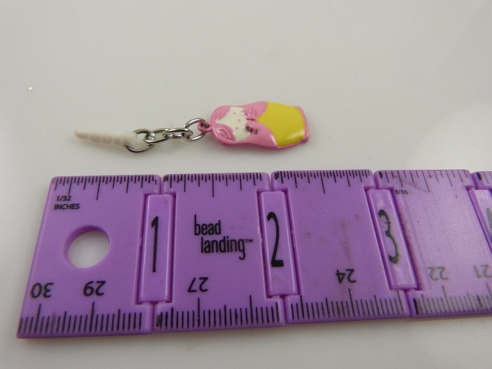 Russian stack nesting doll charm cell phone or fits Ipad charm ear cap dust plug