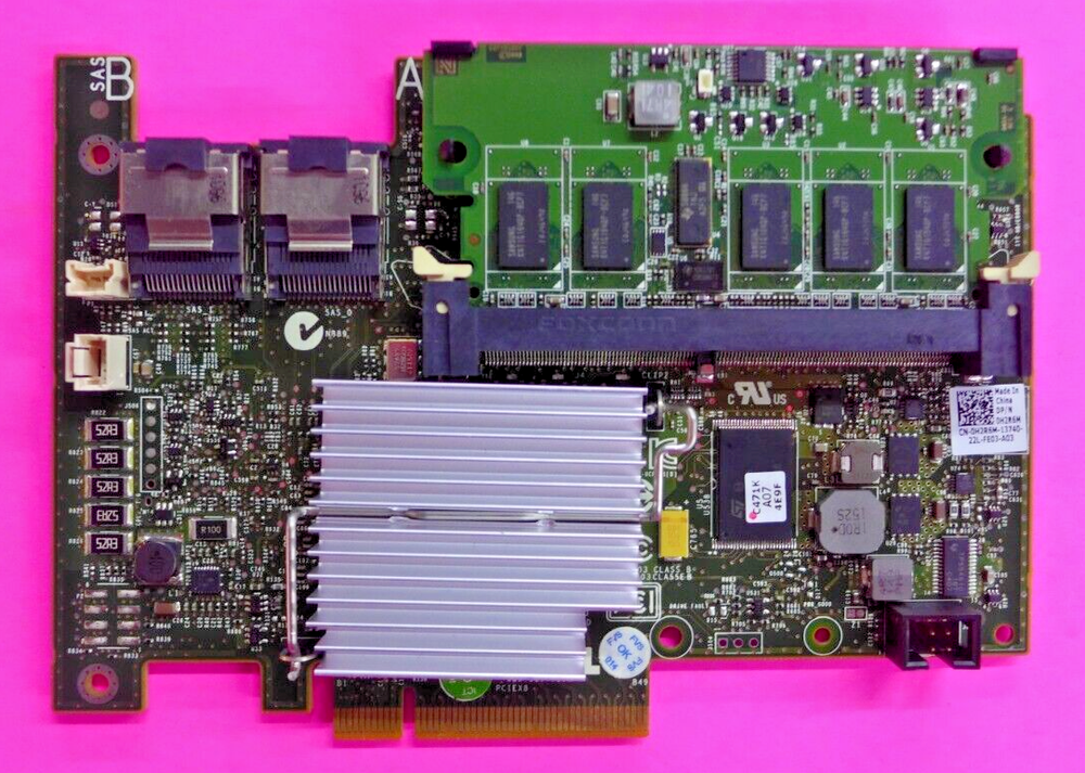 Dell PowerEdge R910 PERC H700 PCI-E X8 RAID Controller Card H2R6M