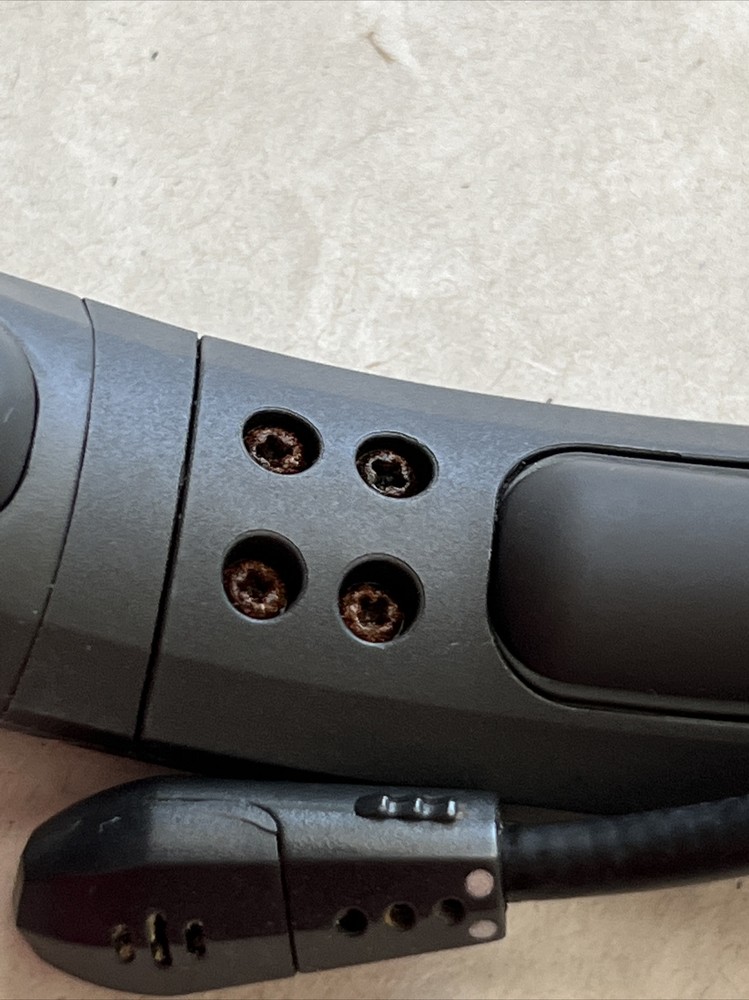 BlueParrott B450-XT Noise Cancelling Bluetooth Headset *NO PADDING* PREOWNED!