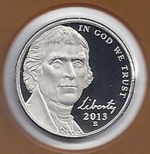 2013-S PROOF NICKEL