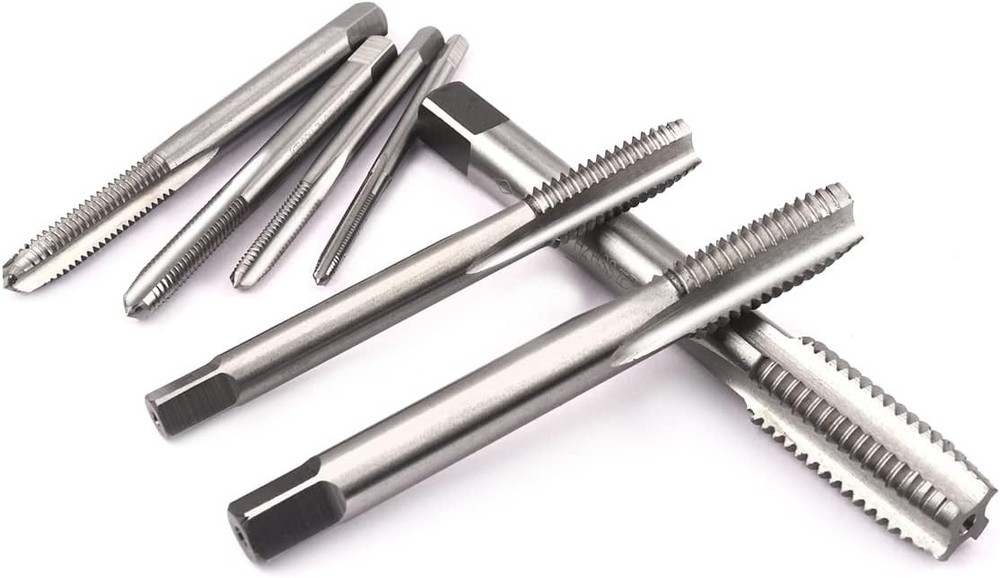 Complete HSS 6542 Left Hand Thread Tap Set – 7pcs for All Machining Needs