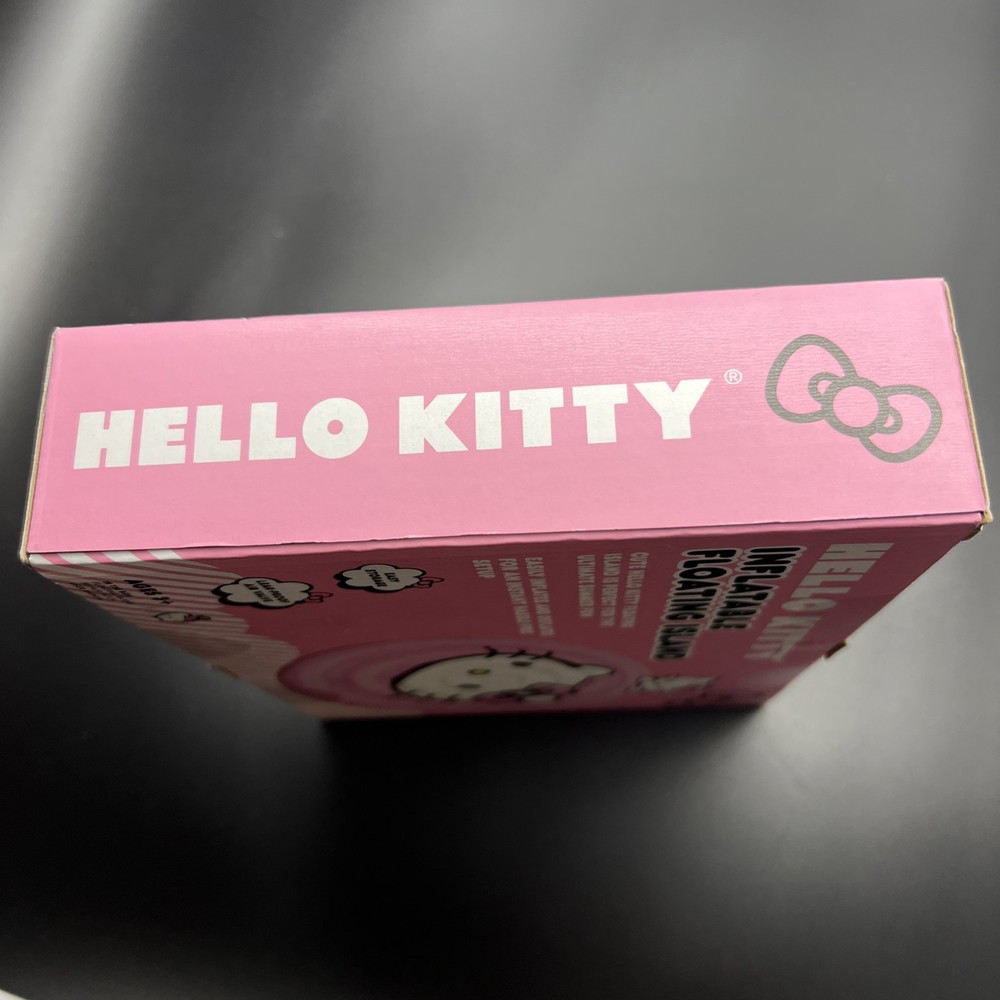 Hello Kitty Inflatable Floating Island Float Large - 4' Diameter NIP