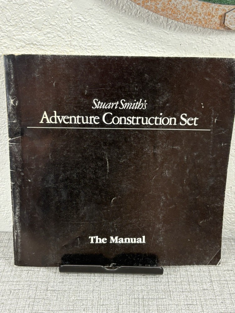 Adventure Construction Set | Commodore 64 | Disc W/ Manual & Extra Disc