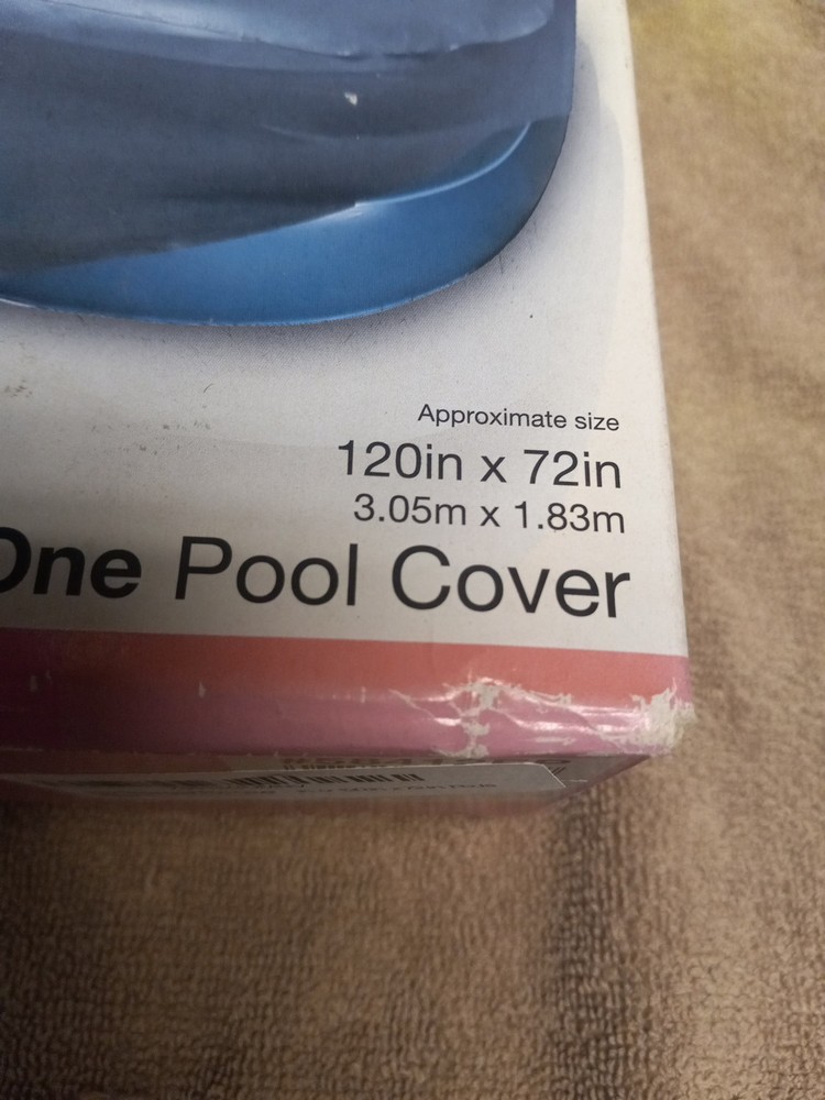 Intex Rectangular Pool Cover 120in X 72in NEW IN BOX