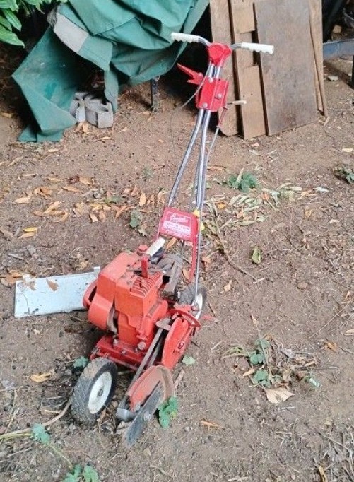 Gas powered cooper edger
