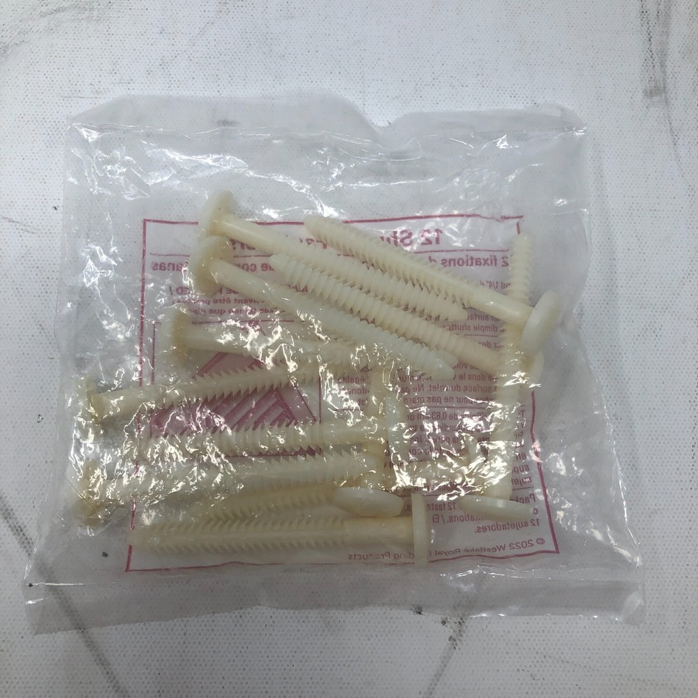 Shutter Fasteners- 12 Pack