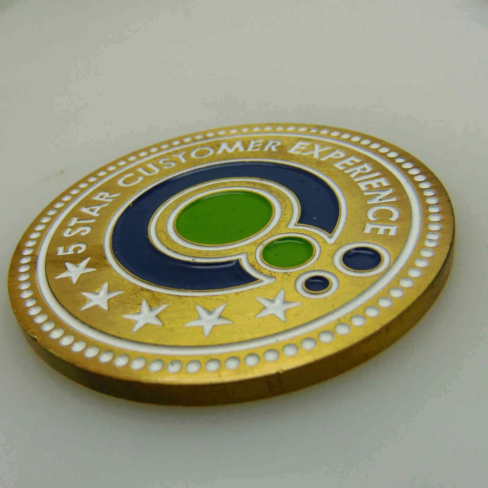 5 STAR CUSTOMER EXPERIENCE CHALLENGE COIN