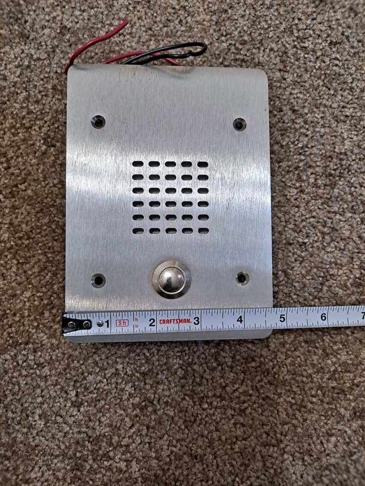 Atlas Sound Intercom Station Call Button vpcs-3gpb-x45