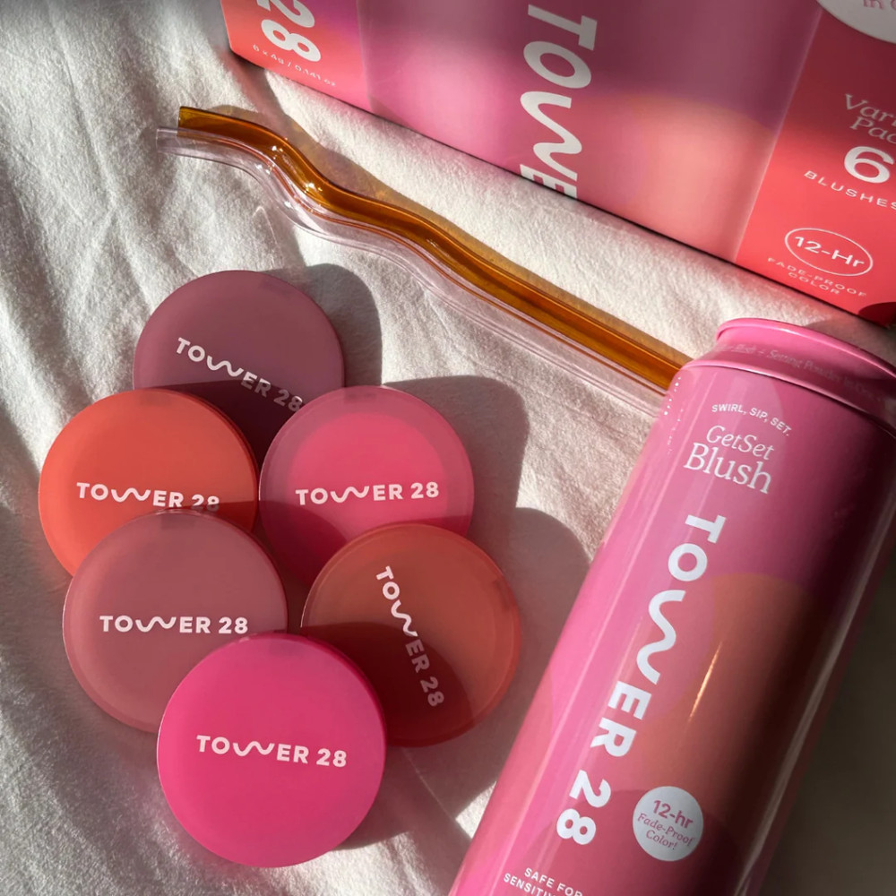 NWT tower 28 GetSet® Powder Blush Gift Set