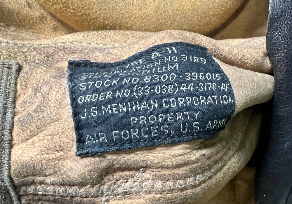 USAAF TYPE A-11 INTERMEDIATE LEATHER FLYING HELMET-