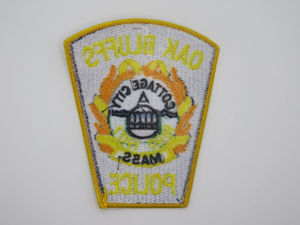 Oak Bluffs Massachusetts Police Patch