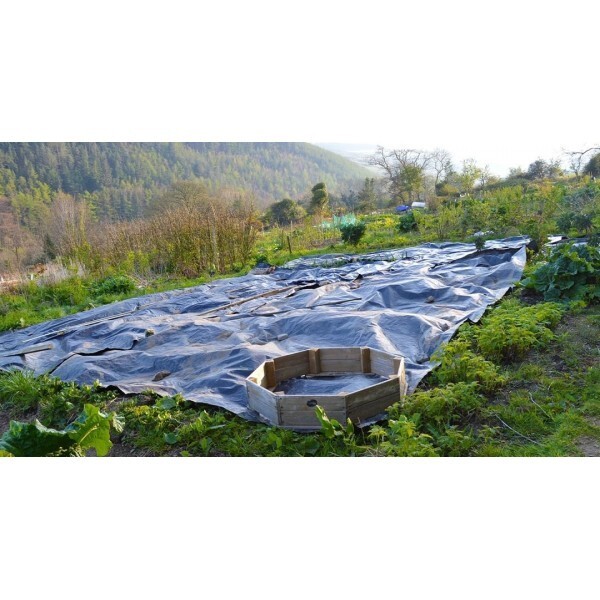 Farm Plastic Supply - Weed Control 4 Mil Black Plastic Sheeting