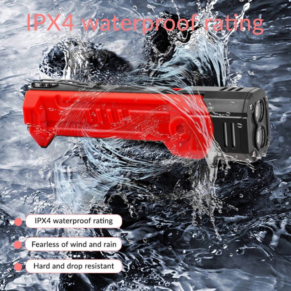 Rechargeable Work Light Magnetic Hook 600LM Portable LED Flashlight Lamp Tool