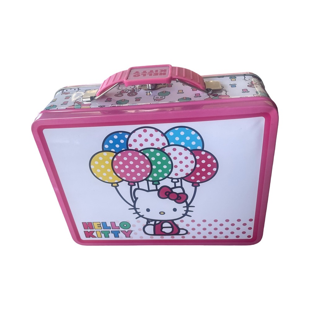 Hello Kitty Metal Tin Lunch Box