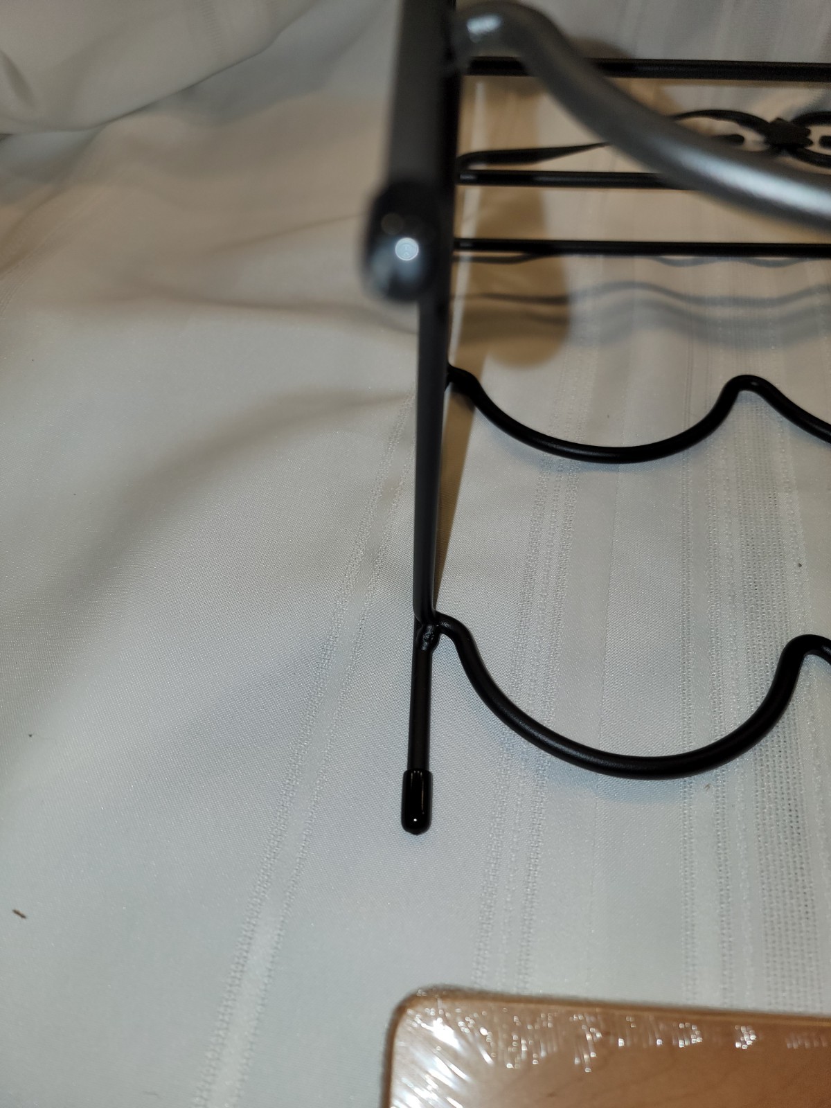 LONGABERGER Wrought Iron Wine Rack Beverage Center NEW Woodcrafts Shelf sealed