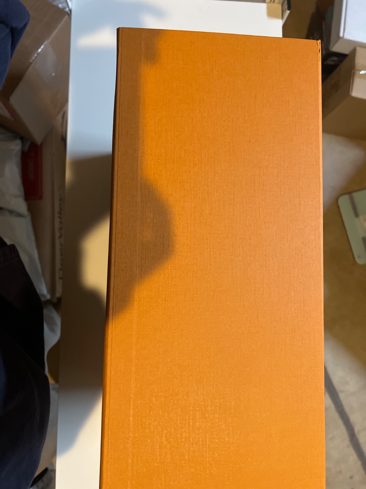 Authentic LOUIS VUITTON LV Gift Box Magnetic Large 16"x13"x7.5" Empty Box