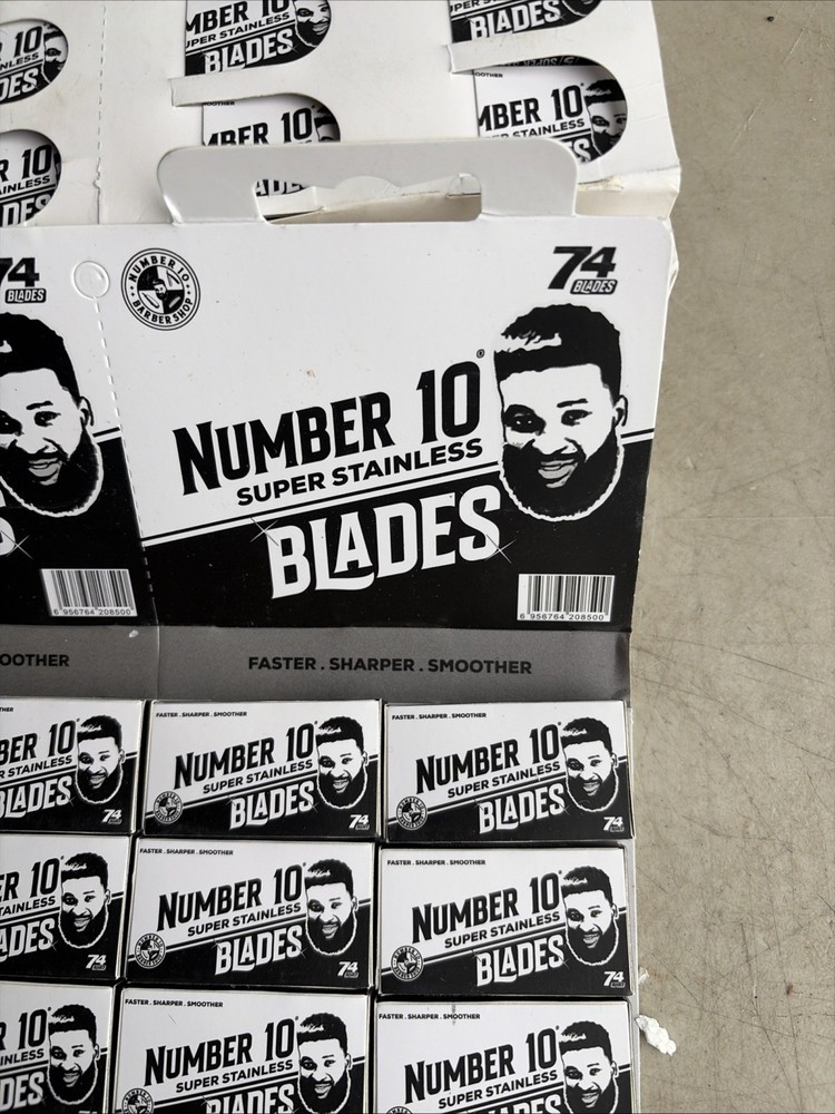 400 Double Edge Razor Blades - Stainless Blades