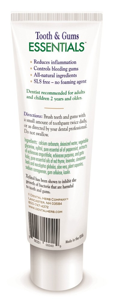 - Essentials Toothpaste (4 oz.) Fluoride-Free (3 Pack)