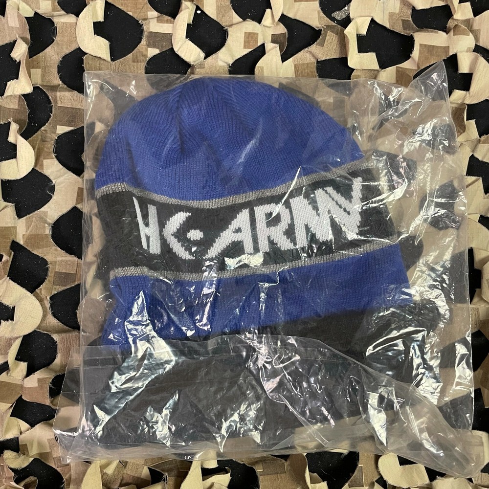 NEW HK Army Attack Beanie - Black/Blue