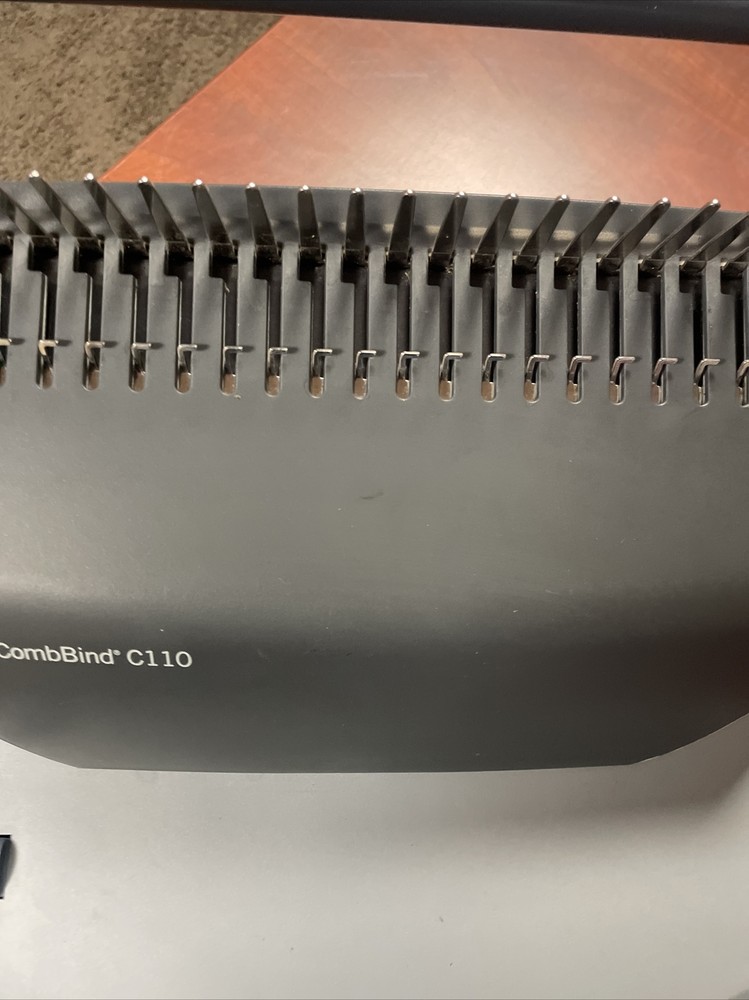 GBC CombBind C110 Binder Punch Comb Machine Binding