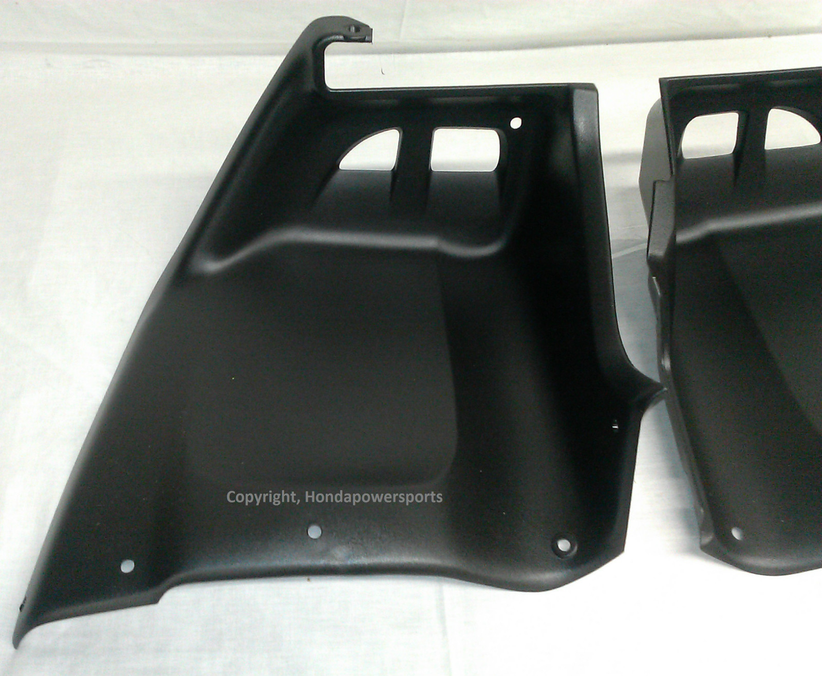 Honda TRX350 350 Rancher Rear Fender Splash Guard Set 2000 2001 2002 2003 Floor