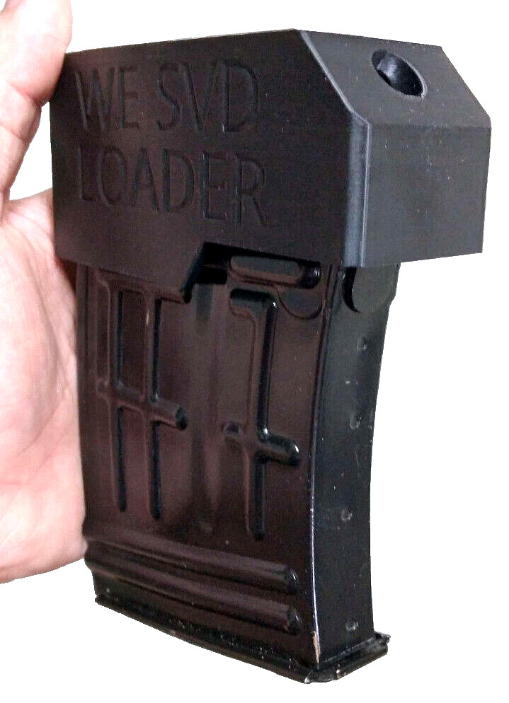 Airsoft WE SVD Dragunov Speedloader Adapter (Black)